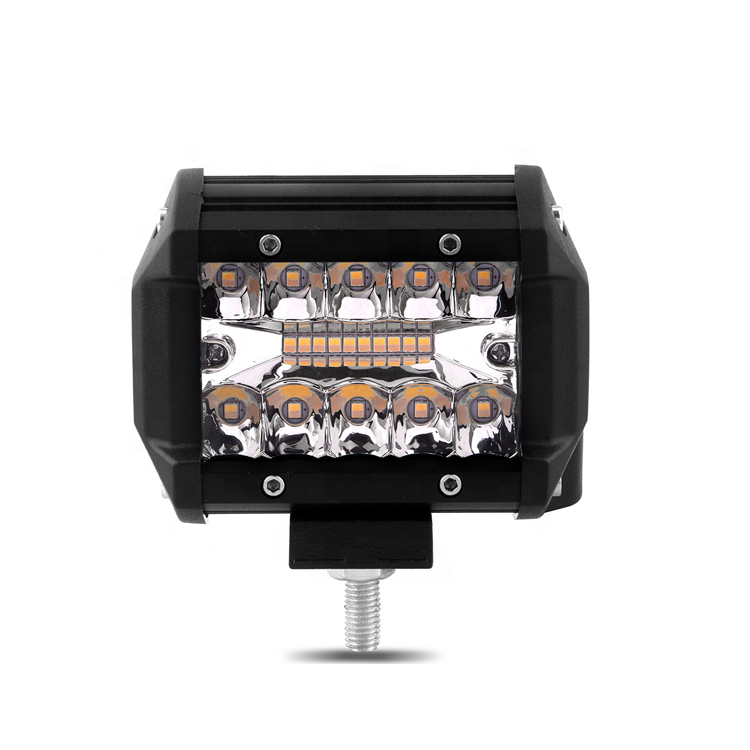 auto led lamp auto led lighting system strobo  white-yellow flash  led dual color para auto