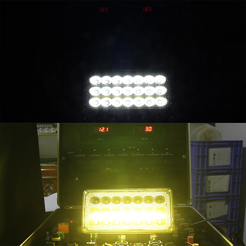 accesorios automoviles waterproof 12v 63w  led bicolor blancoamarillo  neblineros-led-para-4x4 focos led off road