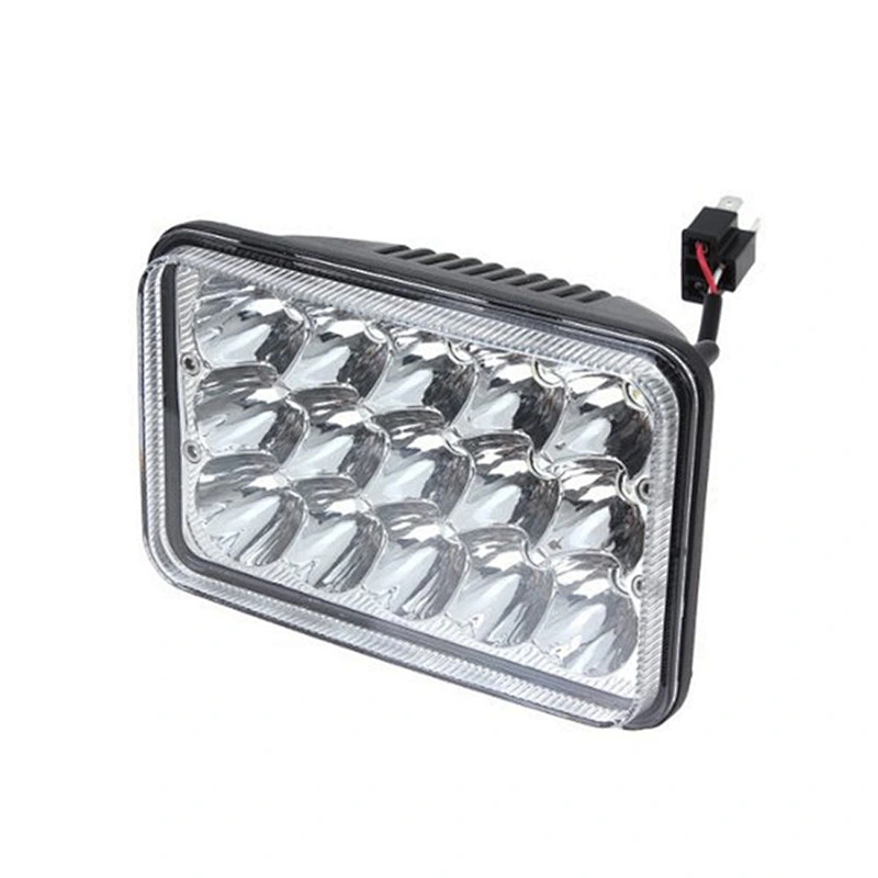 Hot Selling 45W Projector Sealed Beam 5Inch Square Led Headlight Tow Led Driving Lights For Trucks 4x4 led light bar