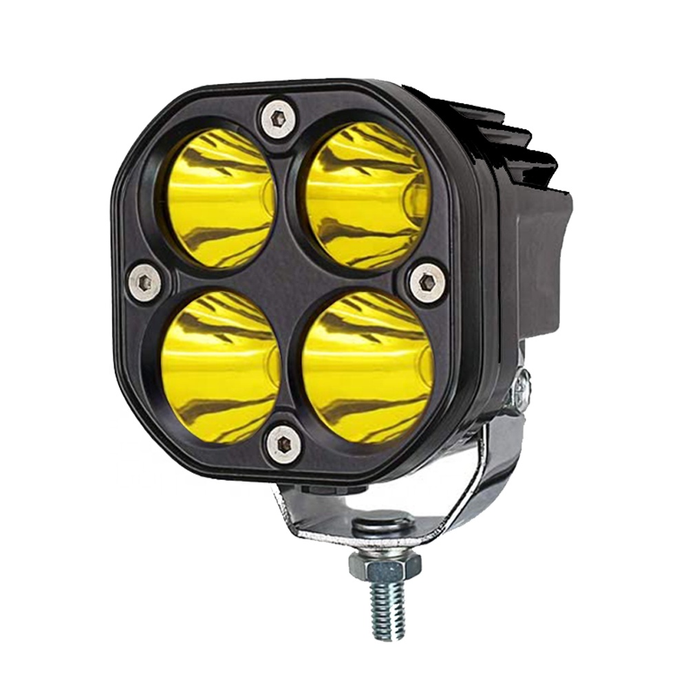 DC 12V-24V SUV ATV Car Boat Super Bright Waterproof   Driving Lights 3Inch 40W Work Light