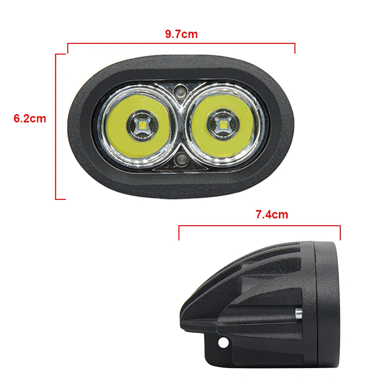 20W led working light bar car accessories white driving light flood light spotlight