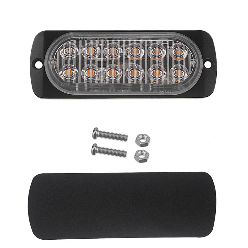 12/24 v 36W 12SMD steady and strobe flashing light for trucks side light led side marker lights for trucks