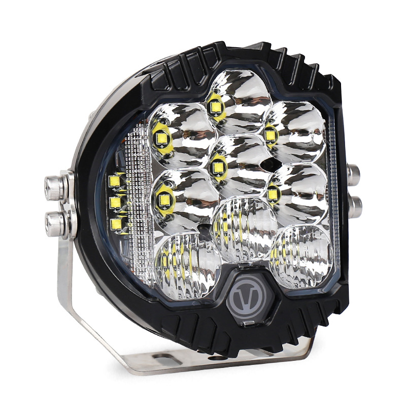 Combo Be Round 4x4 Car Led Driving Light for 4WD High Power Super Bright 90W 150w 5'' inch 7'' inch 9'' inch Led Work Light