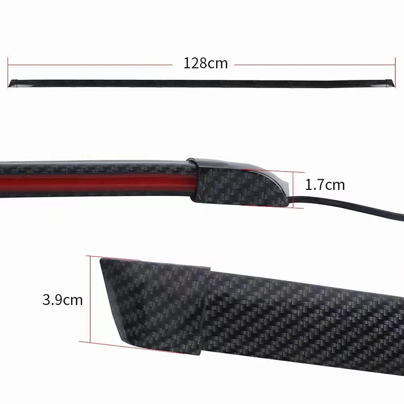 Universal Rear Trunk Spoiler Tail Light Car Led Strip Brake Light Drl Led Light Bars
