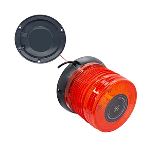 Road Safety Amber Warning Light 360 Rotating Led Emergency Strobe Beacon