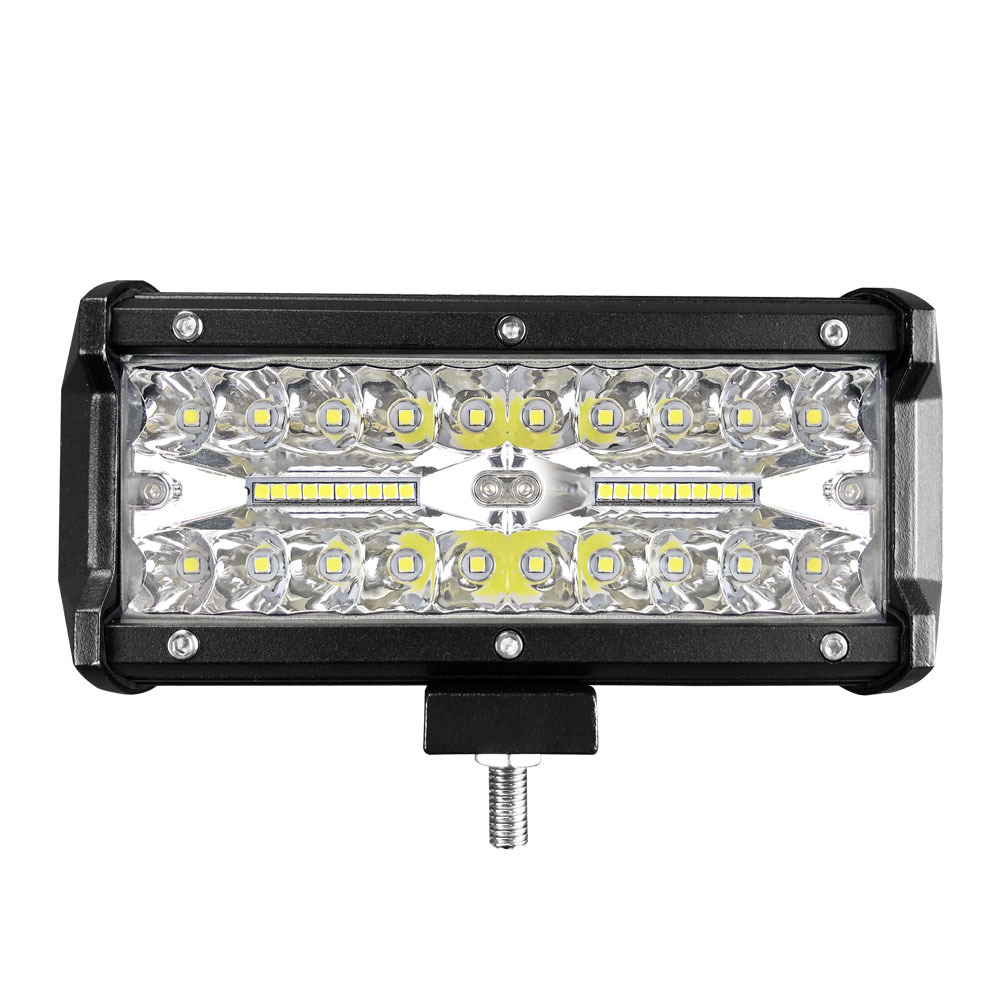 High quality LED Light Bar 7 Inch 240W 24,000lm flood beam Off Road Lights led work light for car Truck Tractor SUV ATV