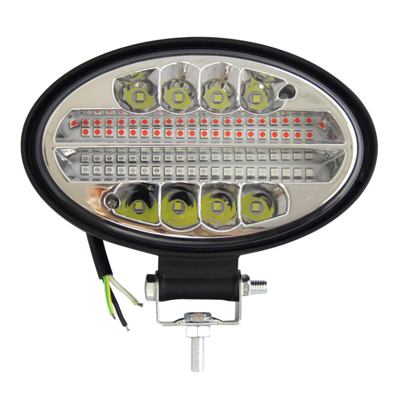 144w Auto Lamp Led Driving Light Headlight White Red Flash Led Work Lamp