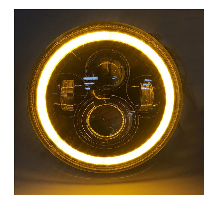 Waterproof truck headlight 7 inch 60W led headlight offroad headlight led for Jeep Wrangler