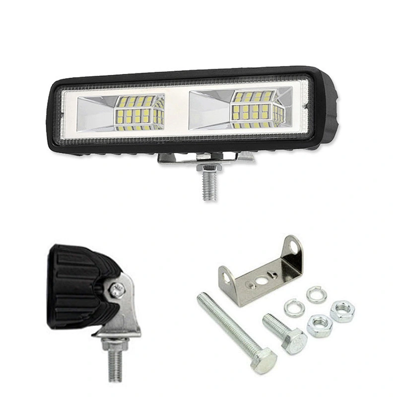 Auto Lighting System 6inch 48w COB Car Led Work Light Bar Spotlights Flood Beam for SUV Truck Offroad Boat LED Driving Lamp