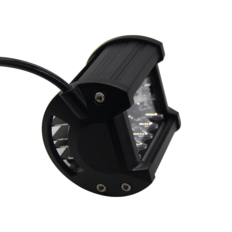 4inch 60W 12V 24V Double Color yellow white lighting fila car LED Work Light for Truck Motorcycle SUV ATV Car Boat