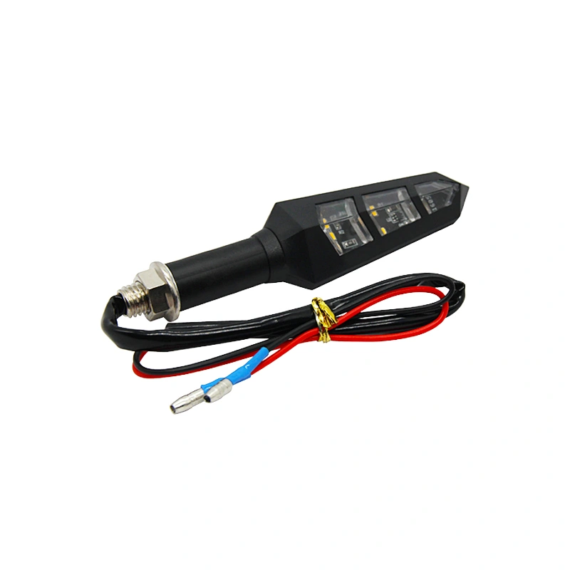 Yellow Flash Led Indicator Lights Turn Signal Lamp For Motorbike/scooter Motorcycle Mirror Turn Signals