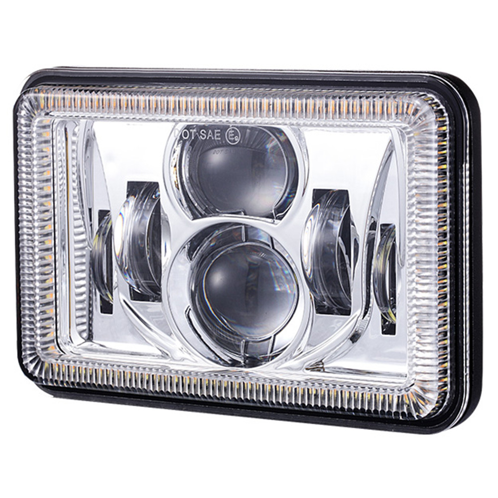 50W 5 inch Headlamp Hi/lo Beam Offroad Auto Led Headlight Work Light Bar