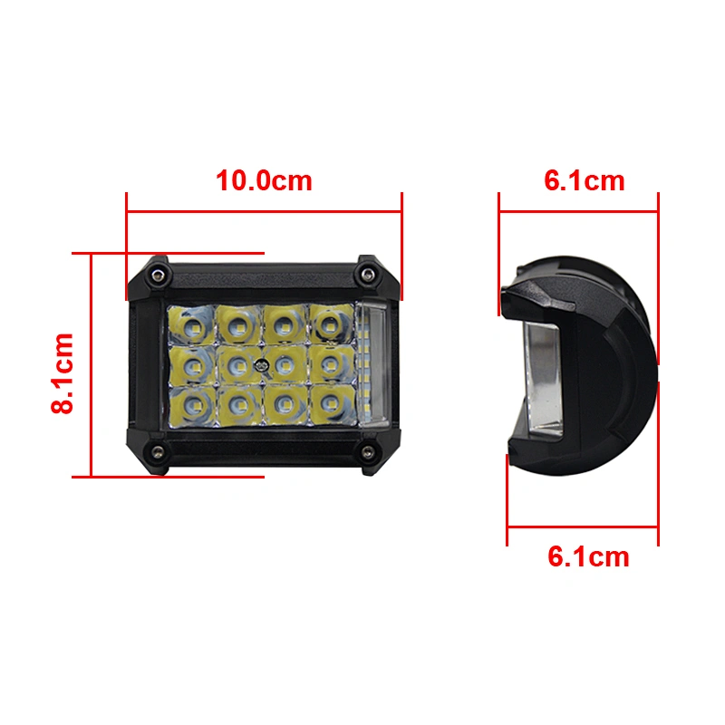 Wholesale automotive car 36w LED headlight spot light flood work light faros neblinero led