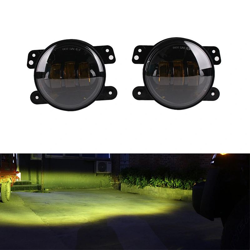 30W Factory outlet Wrangler JL JLU Rubicon Sahara Replacement Lamp led fog light