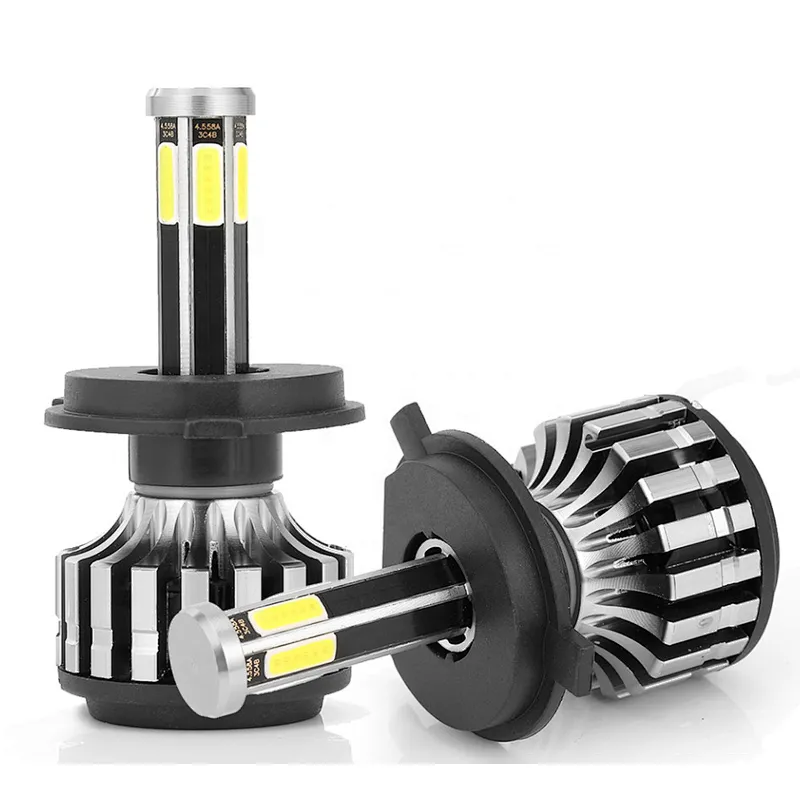 F6 H4 H7 H9 H11 18W 30W 12V 6caras 6size 9004 Car led headlight headlamp faro foco fari luz para camionetas luces para carro