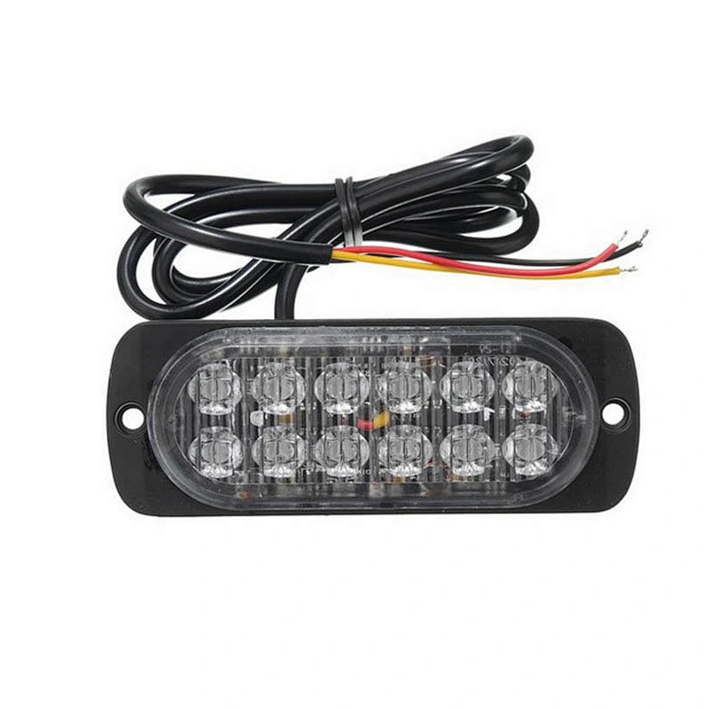 12/24 v 36W 12SMD steady and strobe flashing light for trucks side light led side marker lights for trucks