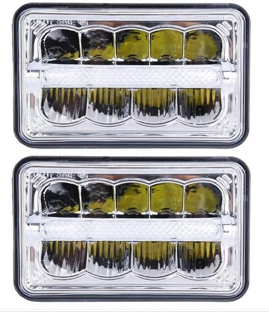 7Inch Square Led Head Lamp  Truck Angel eyes Led Work Lights 5x7 led headlight