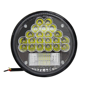 New With White Hi&low Beam  Led Car Accessories Round  Led Headlight For Wrangler Work Led Light