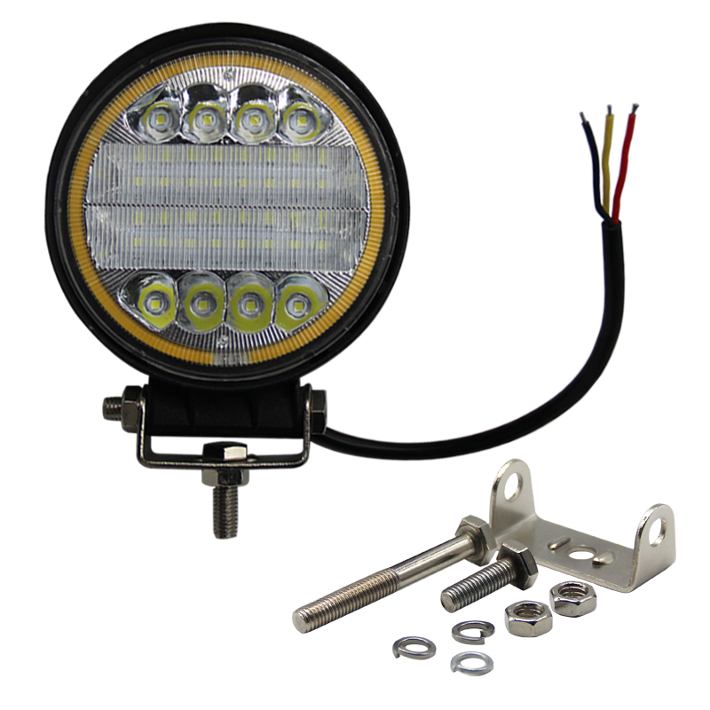 Auto Lighting Systems 45w Car Led Work Light Dc12v 24v   Aluminum Work Light For Truck Tractor Offroad Bulb