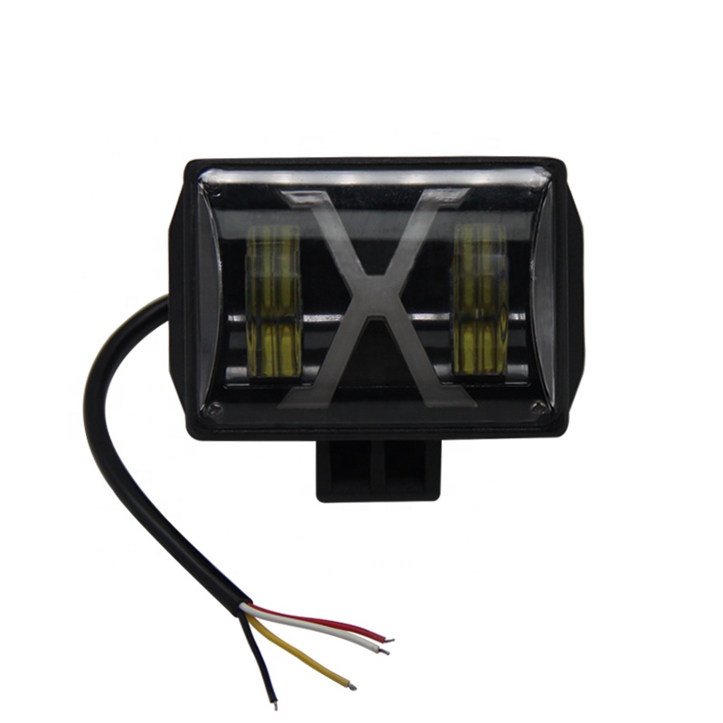Azul blanco Leds duo color led 20w led bicolor work light luz trabajo faro luce para camiones carro coche