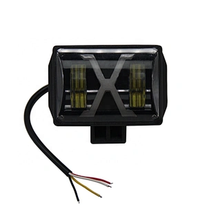 Azul blanco Leds duo color led 20w led bicolor work light luz trabajo faro luce para camiones carro coche