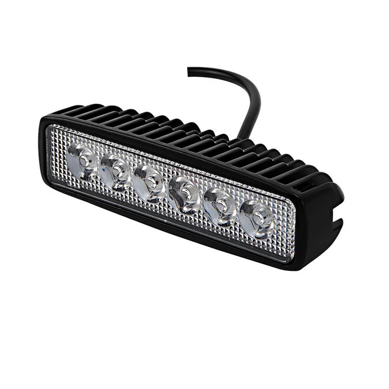 Hot sell 6 Inch 18W Driving Beam Led Light Bar for Offroad ATV UTV Truck