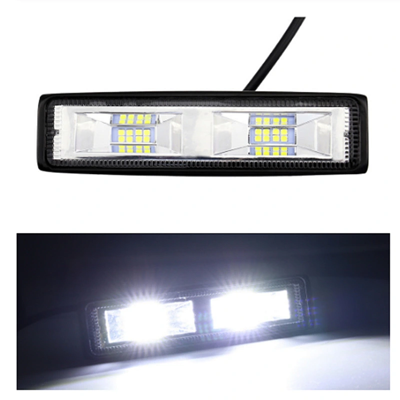 Auto Lighting System 6inch 48w COB Car Led Work Light Bar Spotlights Flood Beam for SUV Truck Offroad Boat LED Driving Lamp