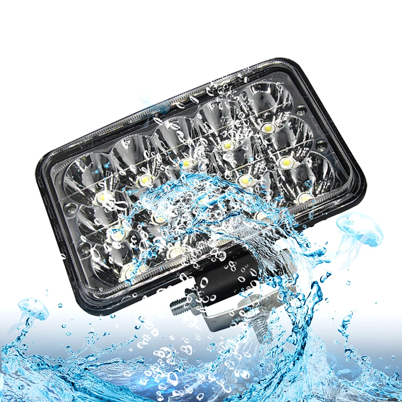 LED light bar Cheap IP68 CE ROHS Rectangular Projector Kenworth Driving Lamp Led 4X6 Led Headlight For Truck