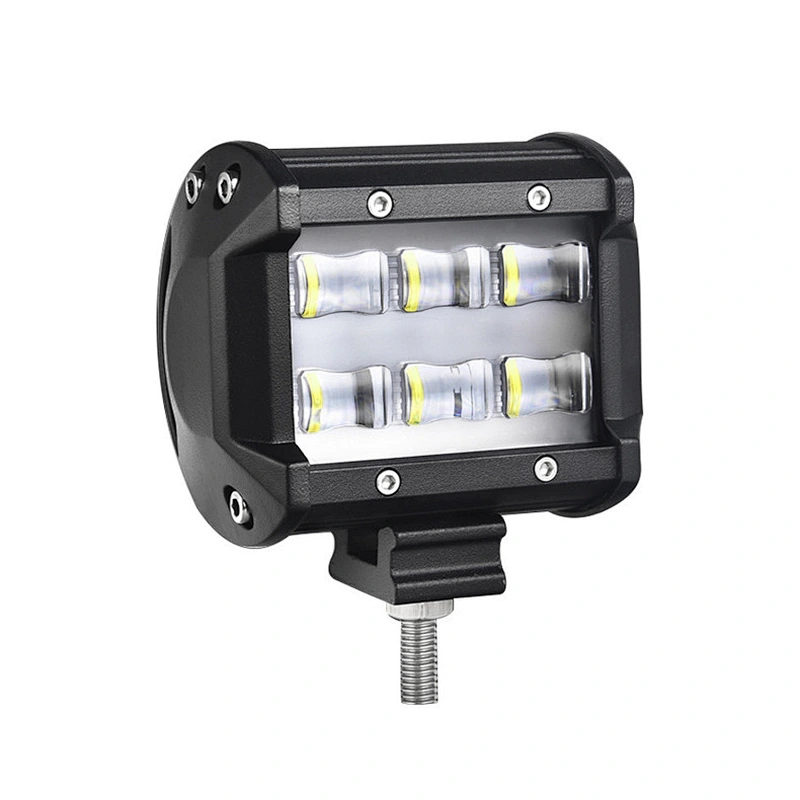 18w Led Light bar 12v 24v 4d high quality car Led  IP68 4x4 offroad driving led work light for all cars