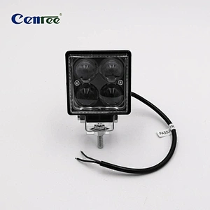 12W 9-30V IP67 LED Light Auto Lamp Fog Light Work Light Bar Off Road ATV Tractor Train Bus Boat Spotlight