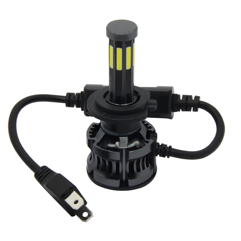 auto lighting system 6 sides  H4 H7 led headlight bulb xenon other headlights accessories luces led for car