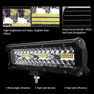 60w/120w/180w/240w Luces Focos Led Barra Neblinero Auto Camion