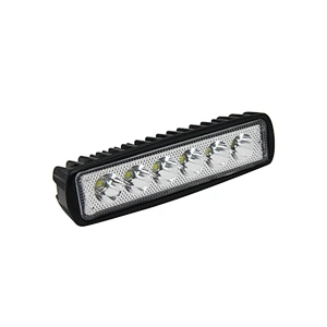 New Small Single Row 18w Led Strip Working Light Suv Modified Bar Light Roof Light 18w  Led Strip Lamp