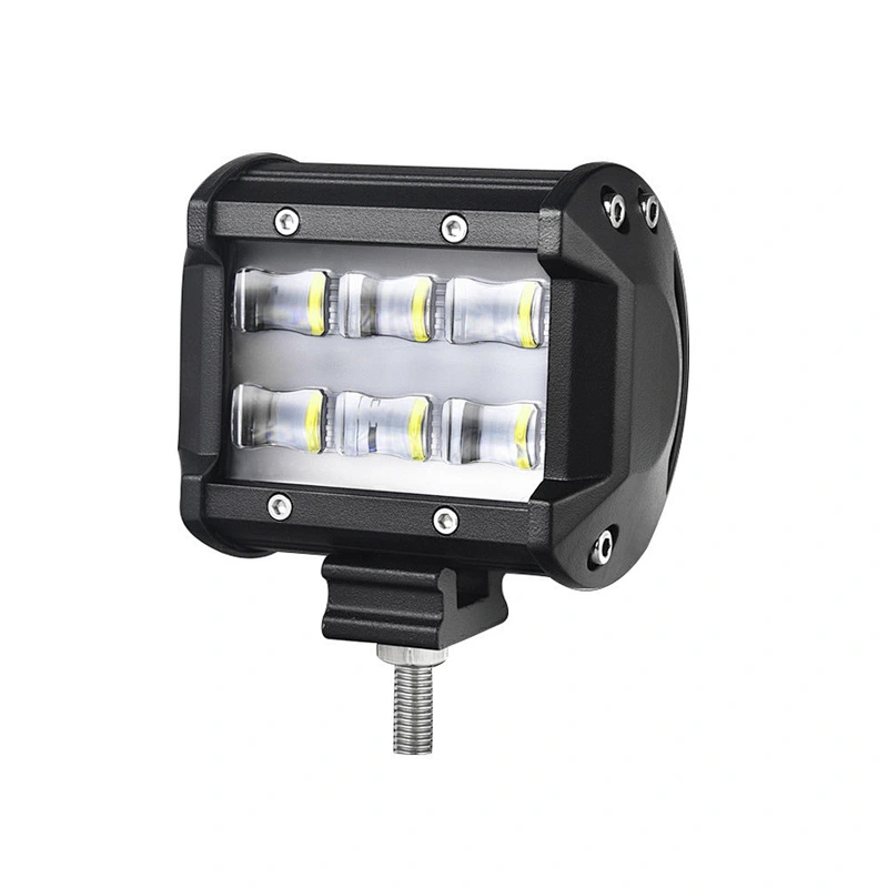 18w Led Light bar 12v 24v 4d high quality car Led  IP68 4x4 offroad driving led work light for all cars