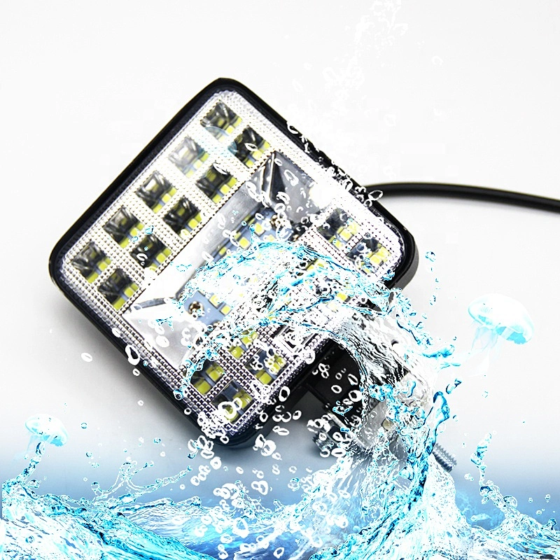 Nuevos LED accesorios de auto faros para camioneatas neblinero led cuadrado driving light led