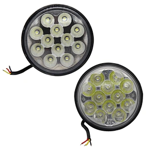 Factory Motorcycle Lighting System Mini Driving Light 4800Lm 24W  Faros Luces Led para truck Worklight for Motorcyc