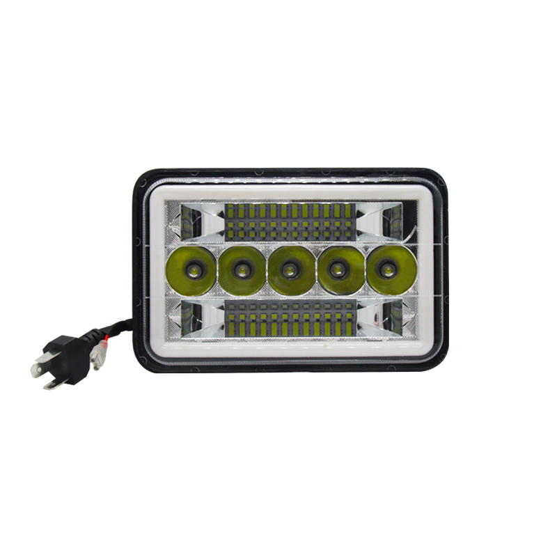 2021 Factory Price 5x7 45W Inch Led Headlight Hi-Lo DRL Beam For Car Trailer Jeeps SUV ATV Tractor 7Inch Led Headlight