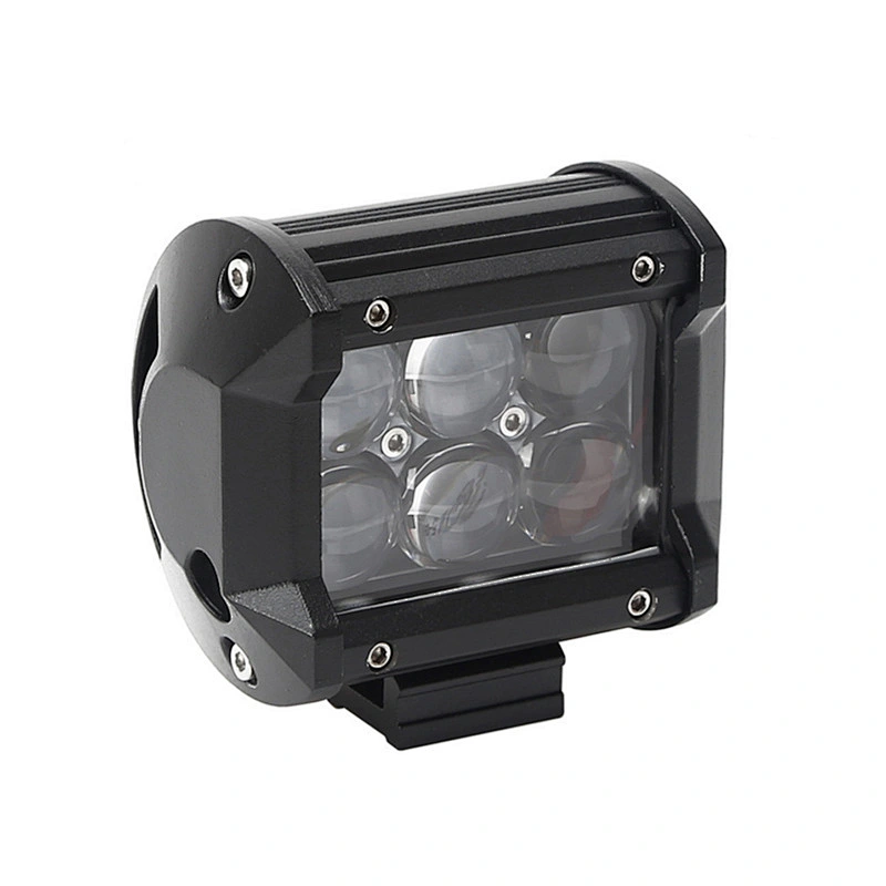 4'' 4inch 18W 6D Led Work Light Bar Pods spot Beam Cube Offroad driving light for SUV ATV UTE