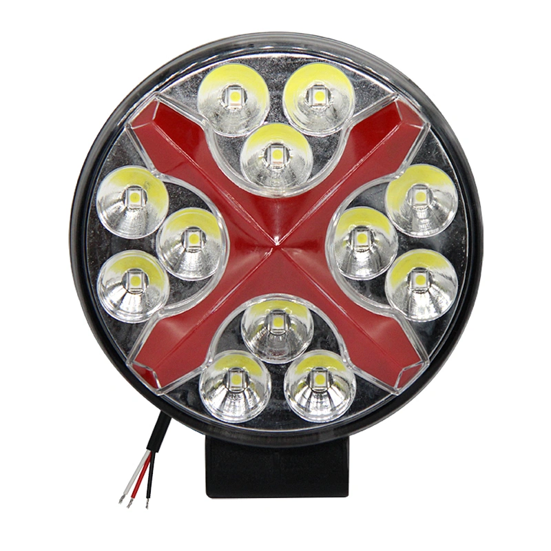 Fabricante led luces moto ford barra luz trasero para auto moto round led para caminoes
