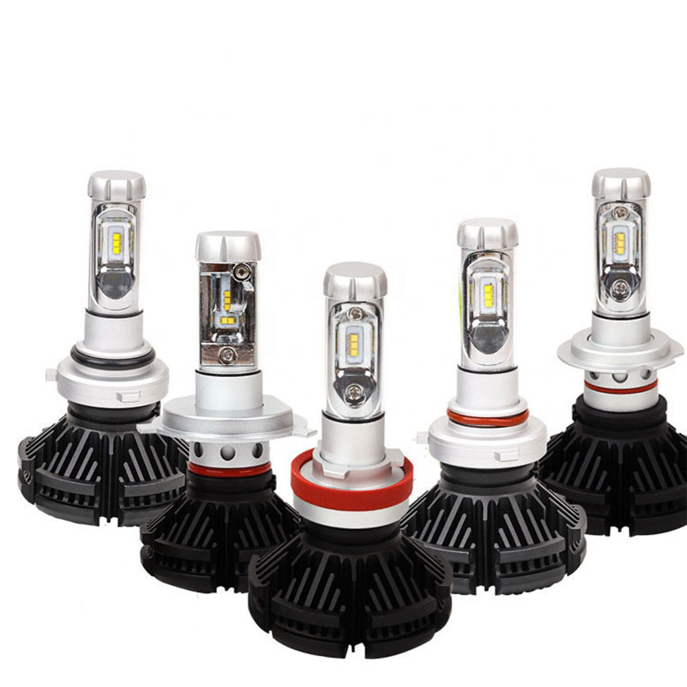 Headlights led para autos camion for cars truck Kit Led 80w Led H7 H4 9005 9006 8000 Lm x3 new faros delanteros