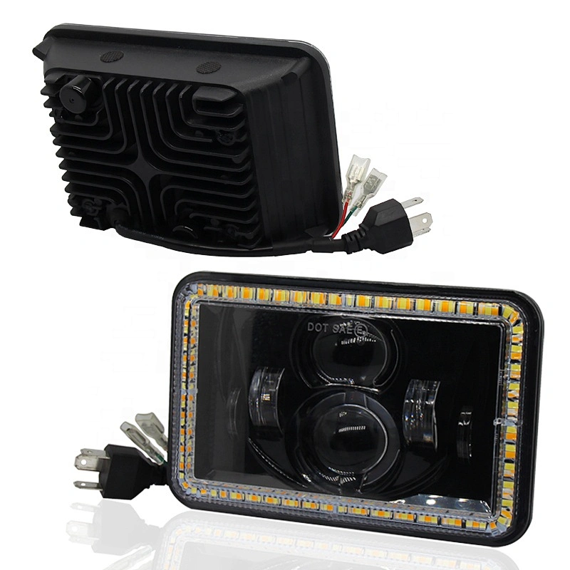 Luz led trabajo moto luces para carros led work light off road para camion focos amarillo blanco luces