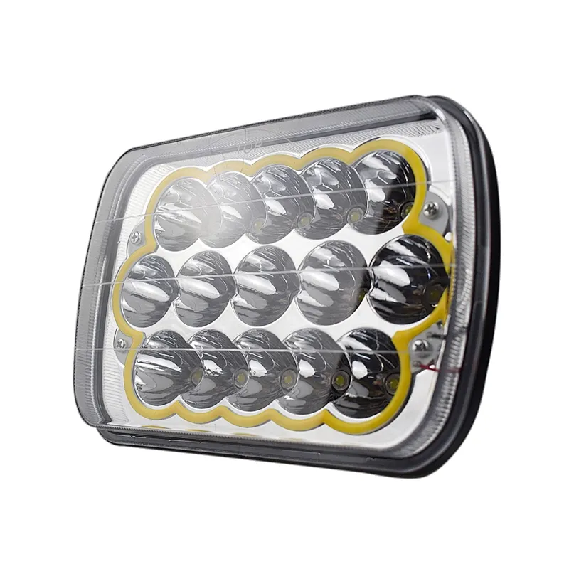 7inches   Auto Parts Driving  Spotlight alta /baja  BeamLed Work Light for Offroad Truck 45w