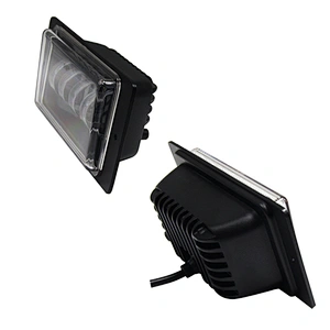 7 Inches Led Headlight Kits Hi-lo Beam Turn Signal Drl Head Lamp Fog Driving Lights White And Yellow