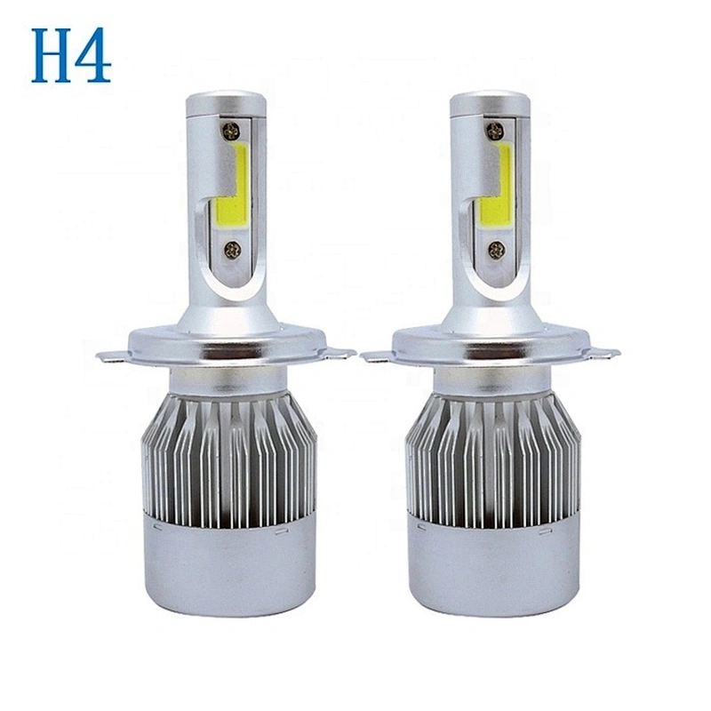 COB  CHIP C6 38W 7800LM faros led bombillos led h4 h7 para autos