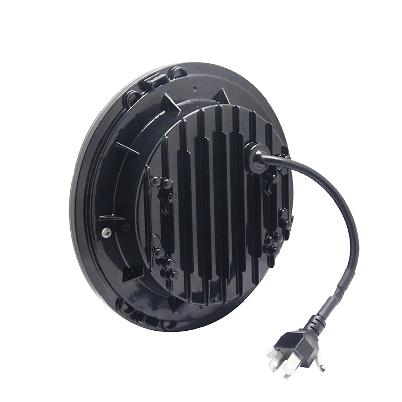 Factory Outlet Angel eyes Super Bright Round Led Driving Light Marine Bumper Truck Offroad Spotlight   Car Led Work Light