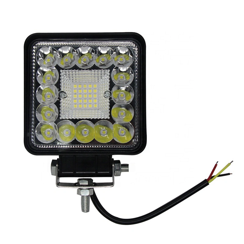 New cuadrado led working light car led accessories faros luz de carretera