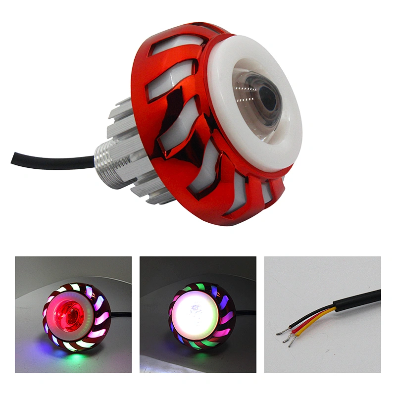 auto lighting system ertiga 2021 Round motorcycle headlight 12v 24v led heading neblineros led para auto