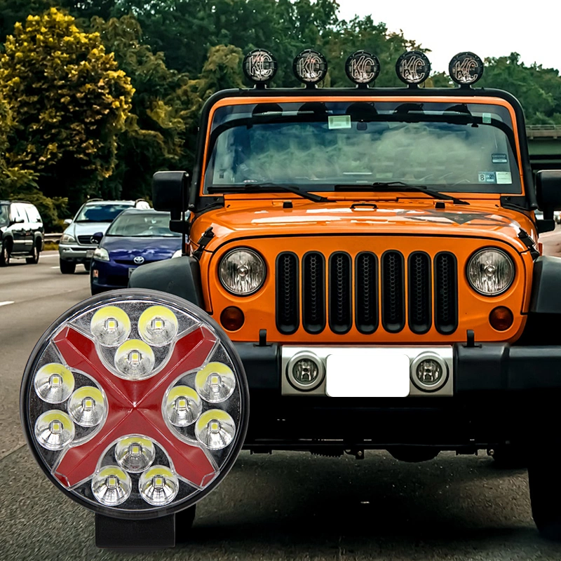 Hot Sale Good Quality Headlight For Car Lighting System With Angel Ring X Led Work Light
