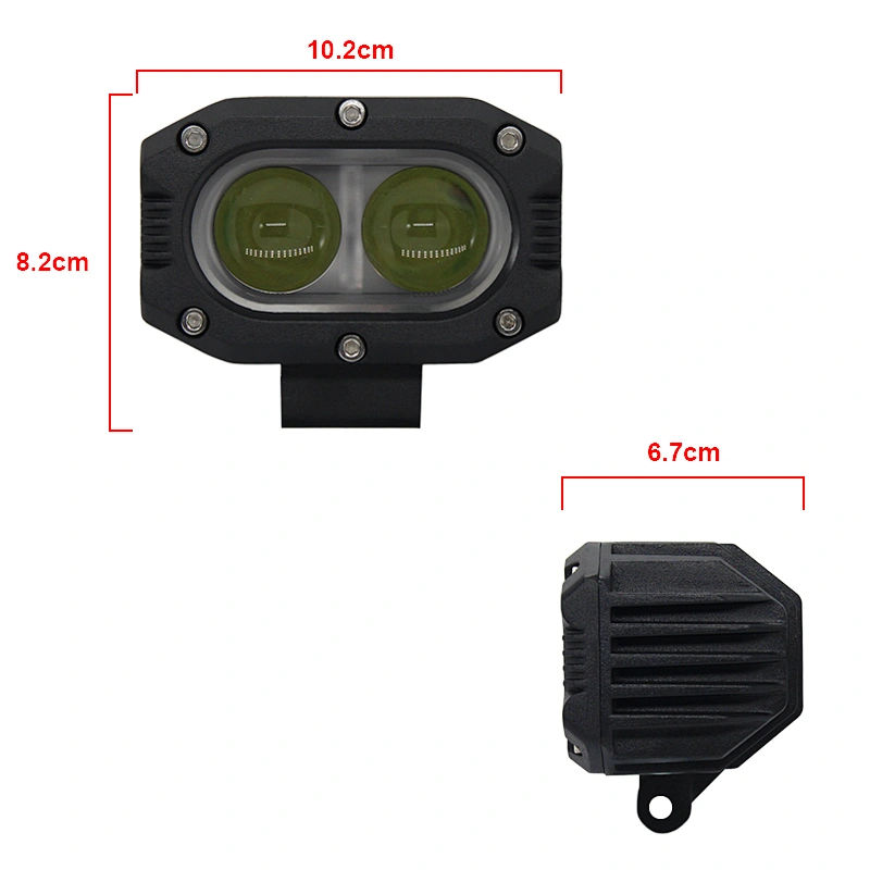 High Power Led Auto  Car Worklight  Adecuado para camiones Camiones Off Road Four Side Led Car Worklamp