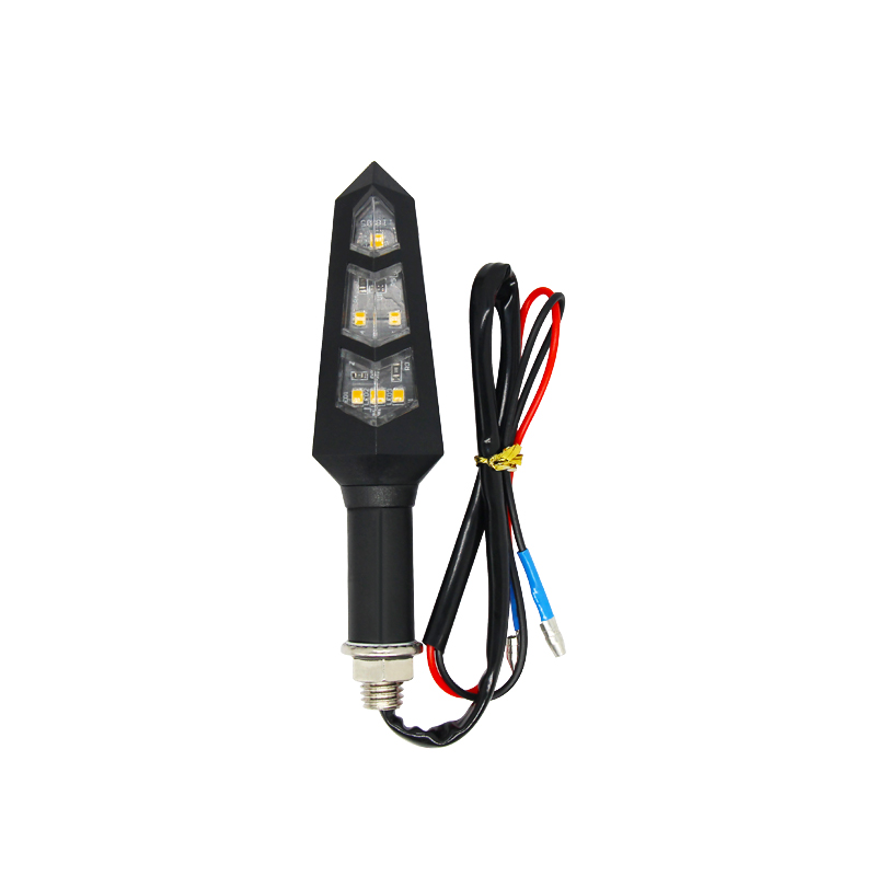 Yellow Flash Led Indicator Lights Turn Signal Lamp For Motorbike/scooter Motorcycle Mirror Turn Signals